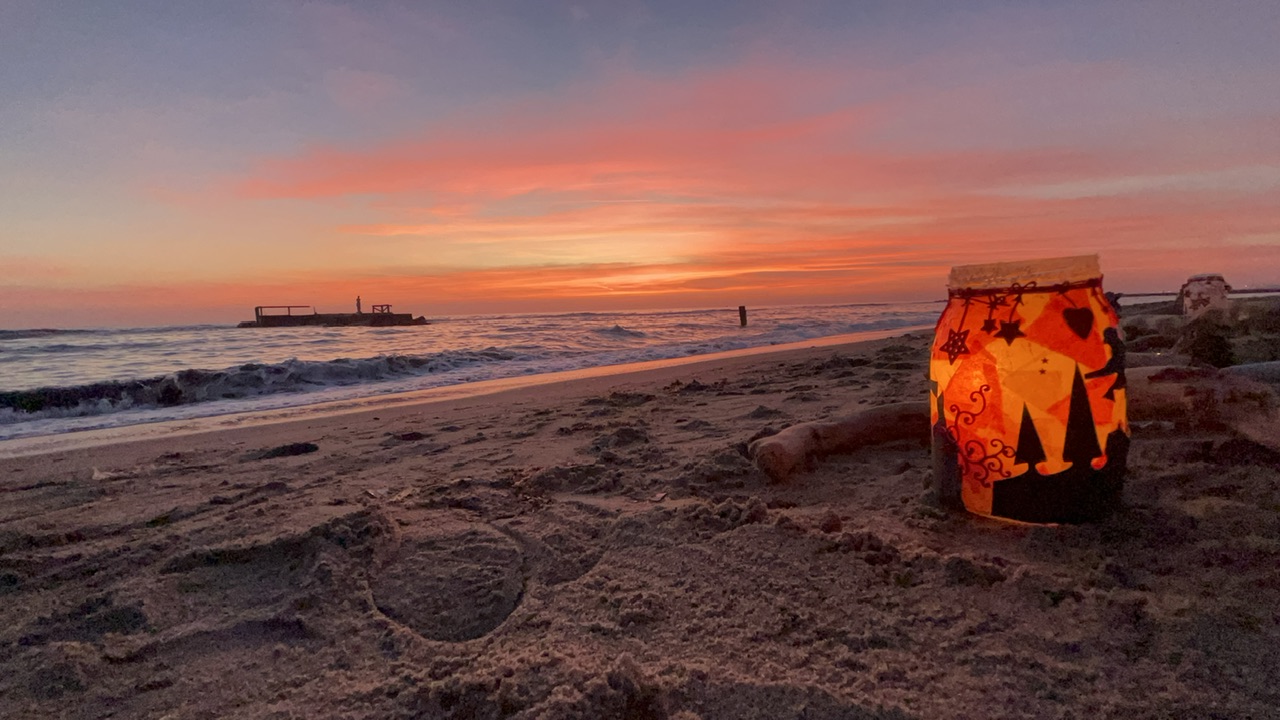 Il brindisi al tramonto di Capodanno